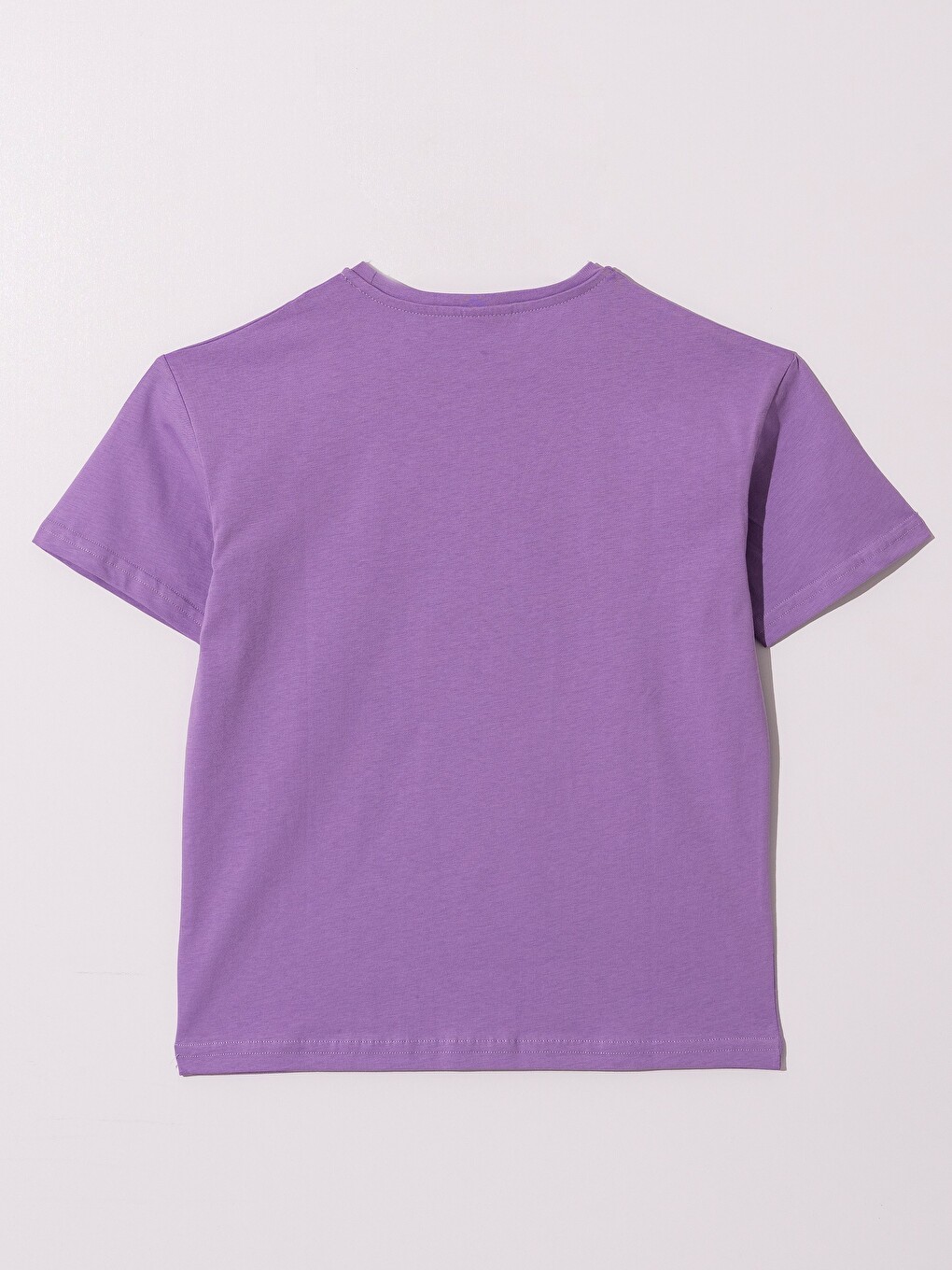 Lila Dreamer Girl Gang Baskılı Kız Çocuk Tişört T-Shirt-4