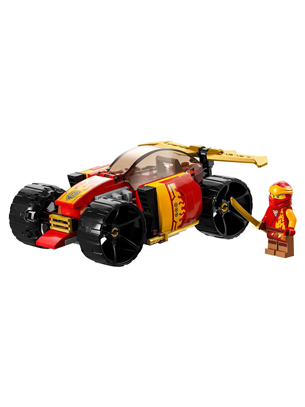 Lego Renksiz Ninjago Kai'nin Ninja Yarış Arabası EVO 71780 - 3