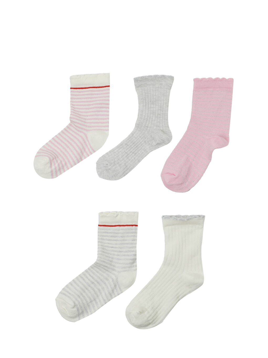 SIMY 5 LI SKT-G 4PR Lacivert Kız Çocuk Soket Çorap