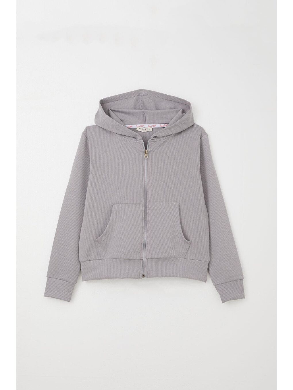 Kız Çocuk 3 Lü Pantolonlu Takım Kapüşonlu Gri  9 14 Yaş-1