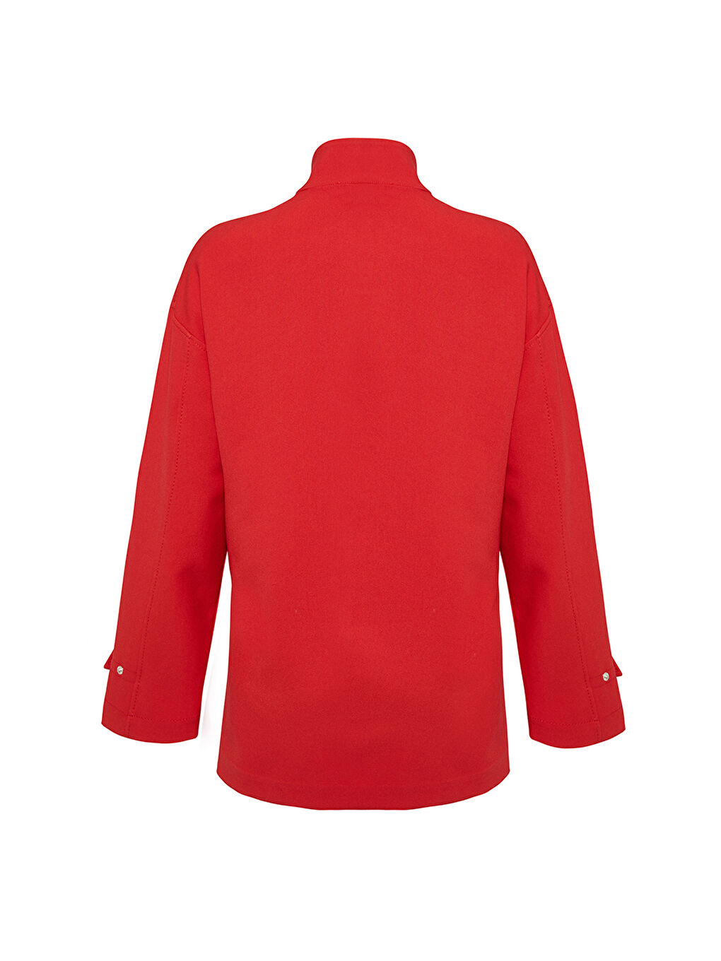 Kırmızı Cepli Kısa Ceket-2