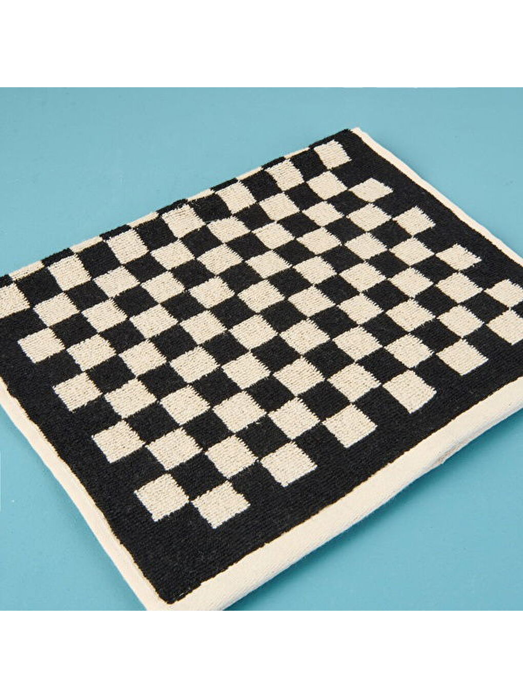 Lila Soft Elena El Havlusu - Ekru / Siyah - 30x50 cm-1