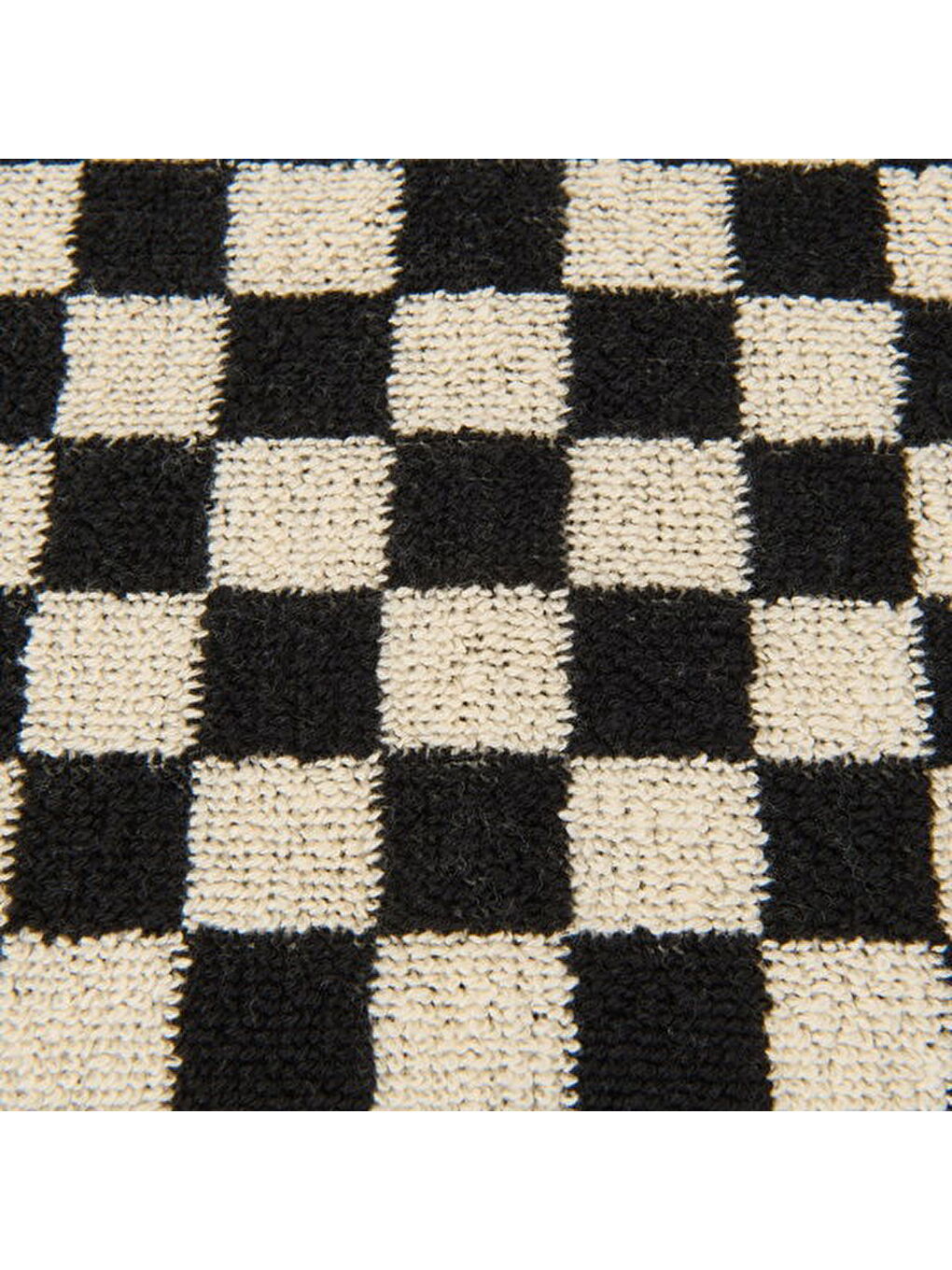 Lila Soft Elena El Havlusu - Ekru / Siyah - 30x50 cm-2