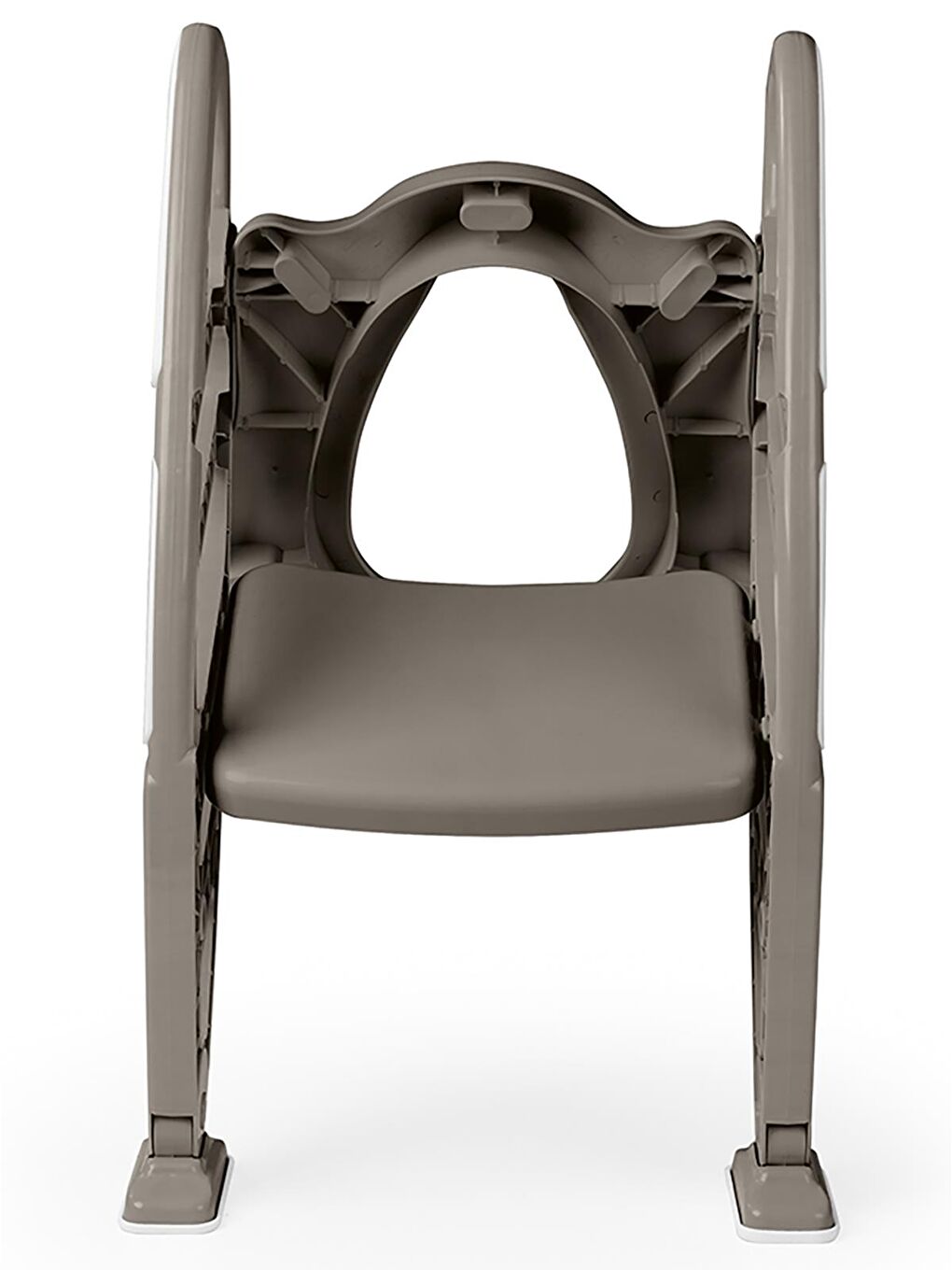 Nuve Kaymaz Merdivenli Klozet Adaptörü - Gri Standart-3