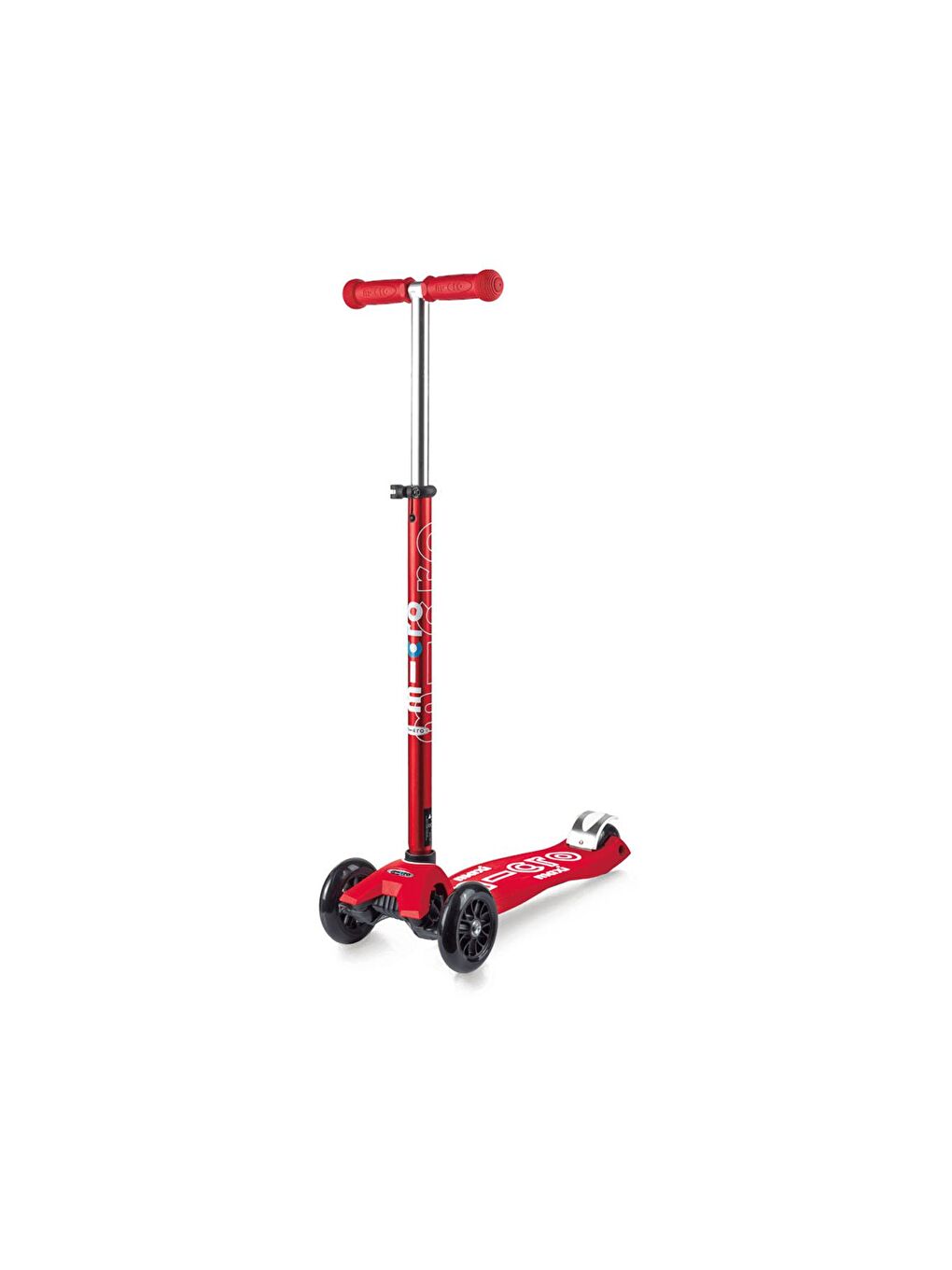 Micro Kırmızı Maxi Deluxe 3 Tekerlekli Scooter Red