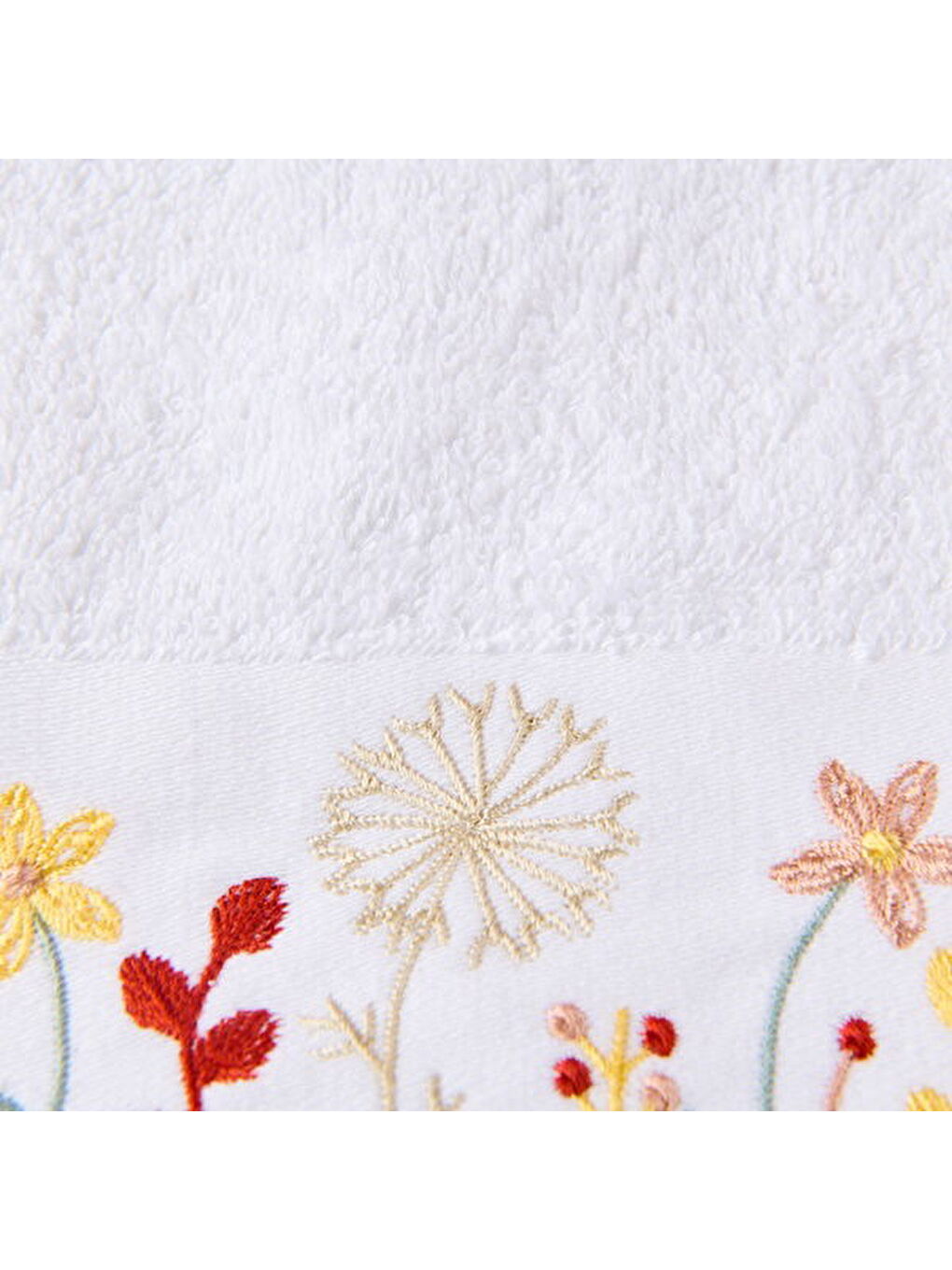 Soft Granny Summer Penna Yüz Havlusu - Ekru - 50x90 cm-3