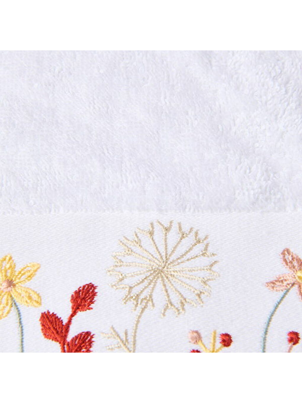 Soft Granny Summer Penna Yüz Havlusu - Ekru - 50x90 cm-4