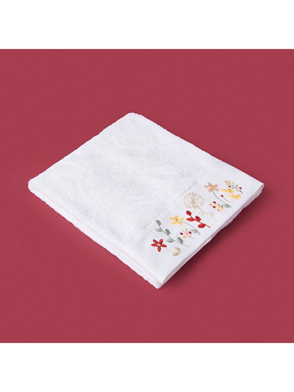 Soft Granny Summer Penna Yüz Havlusu - Ekru - 50x90 cm-5