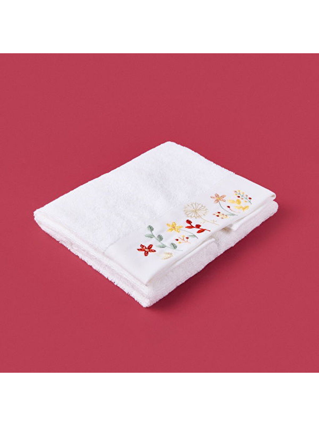 Soft Granny Summer Penna Yüz Havlusu - Ekru - 50x90 cm-7