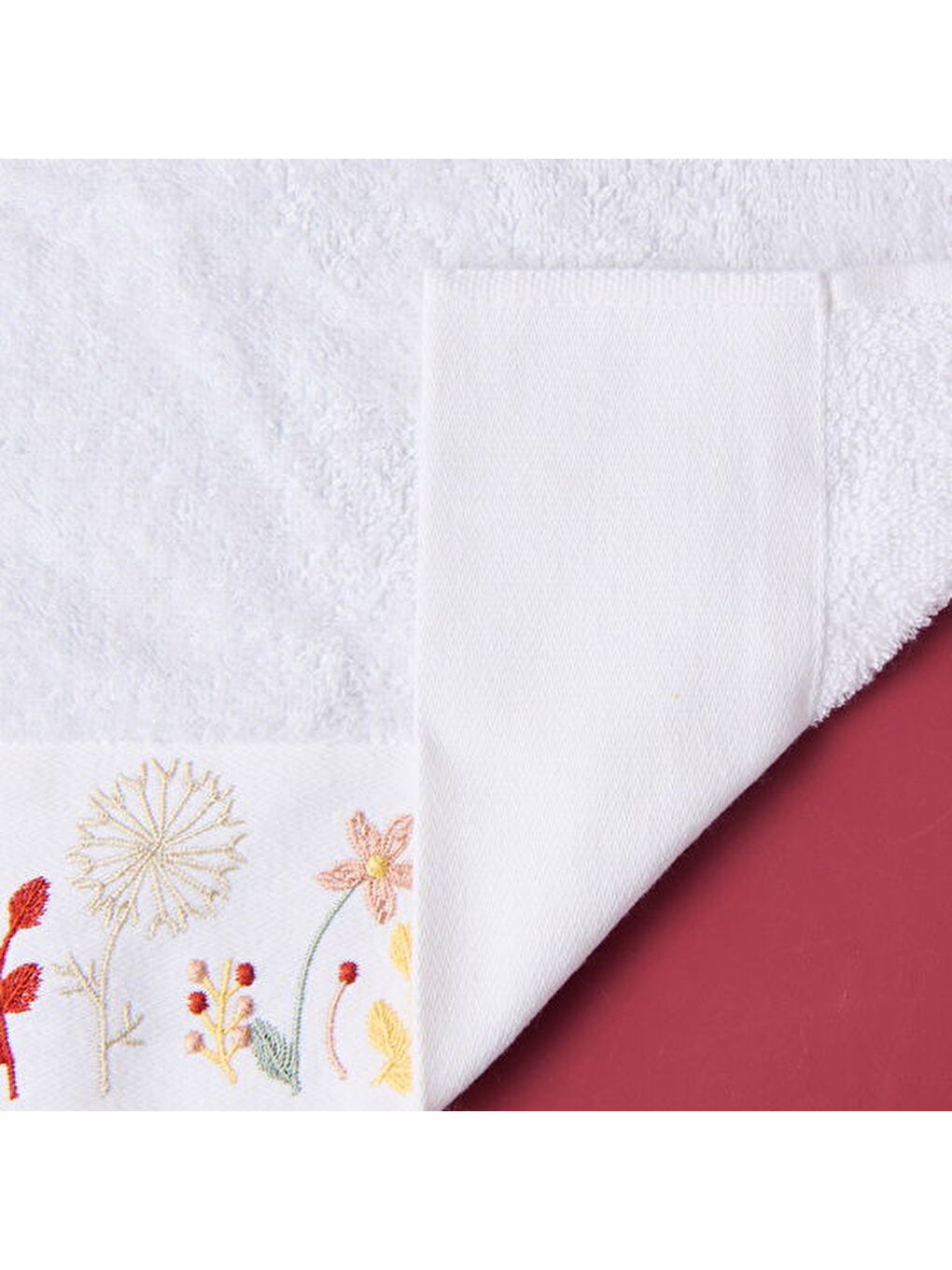 Soft Granny Summer Penna Yüz Havlusu - Ekru - 50x90 cm-8