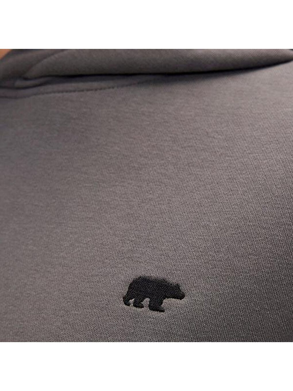 Drake Oversize Erkek Siyah Kapüşonlu Hoodie-3