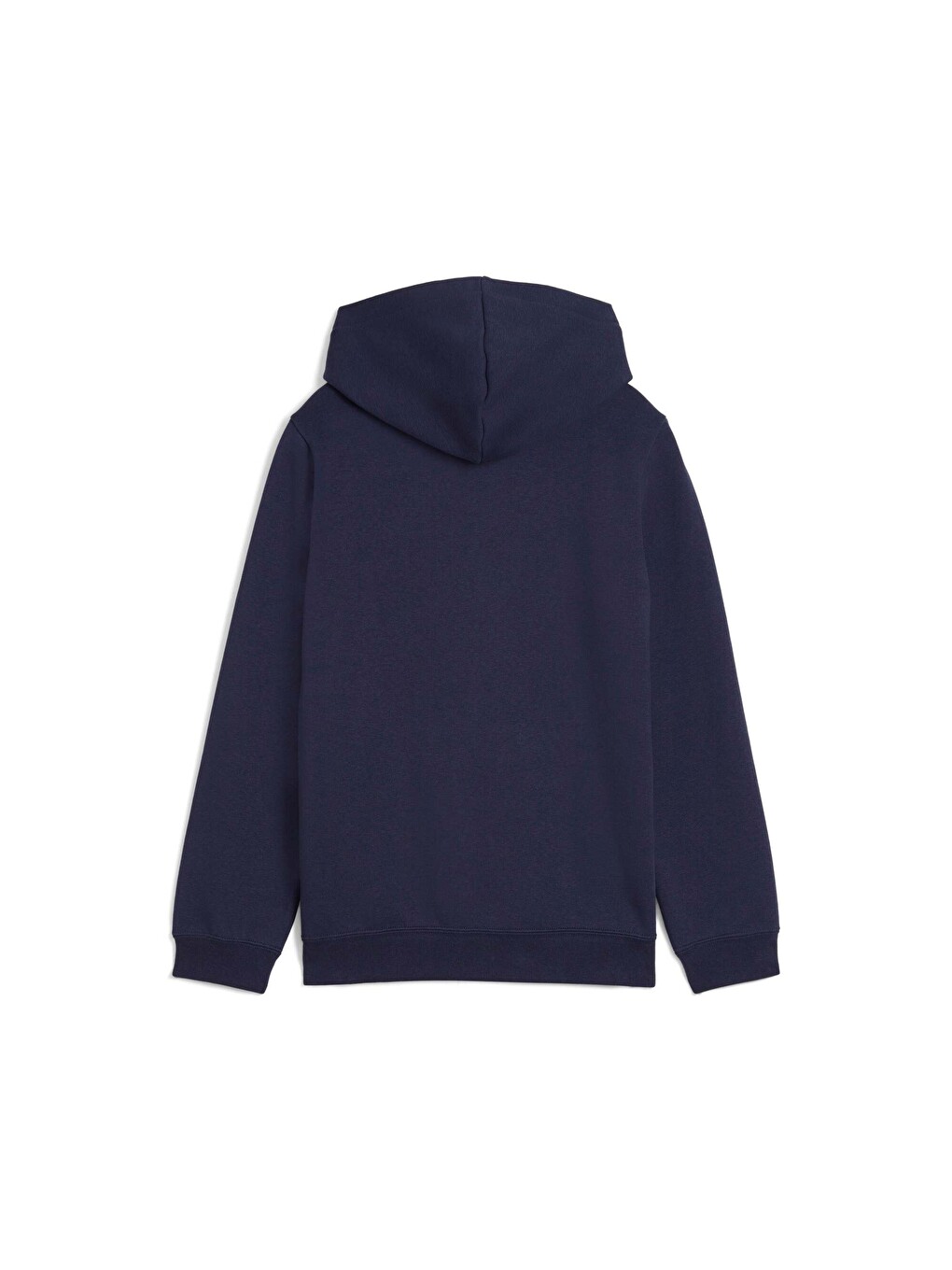 Lacivert ESSENTIALS Logo Genç Kapüşonlu Fermuarlı Sweatshirt-1