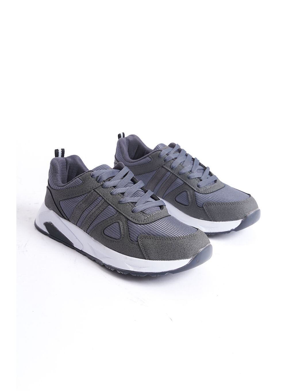 Daxtors Gri D017 Günlük Ortopedik Erkek Sneaker Spor Ayakkabı - 4