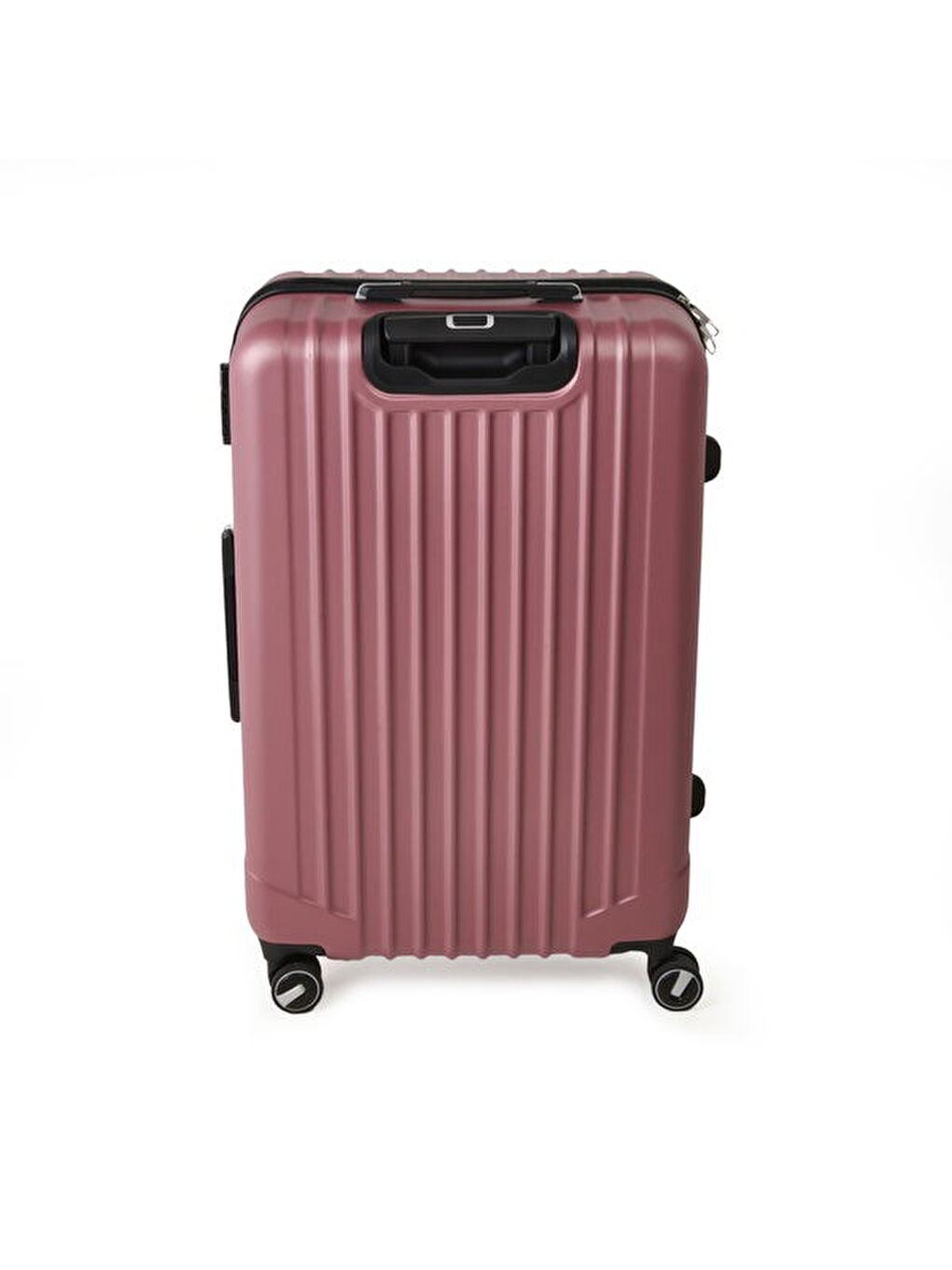 Pembe Travel Line Büyük Boy ABS Valiz - Gülkurusu - 76x52x30 cm-1