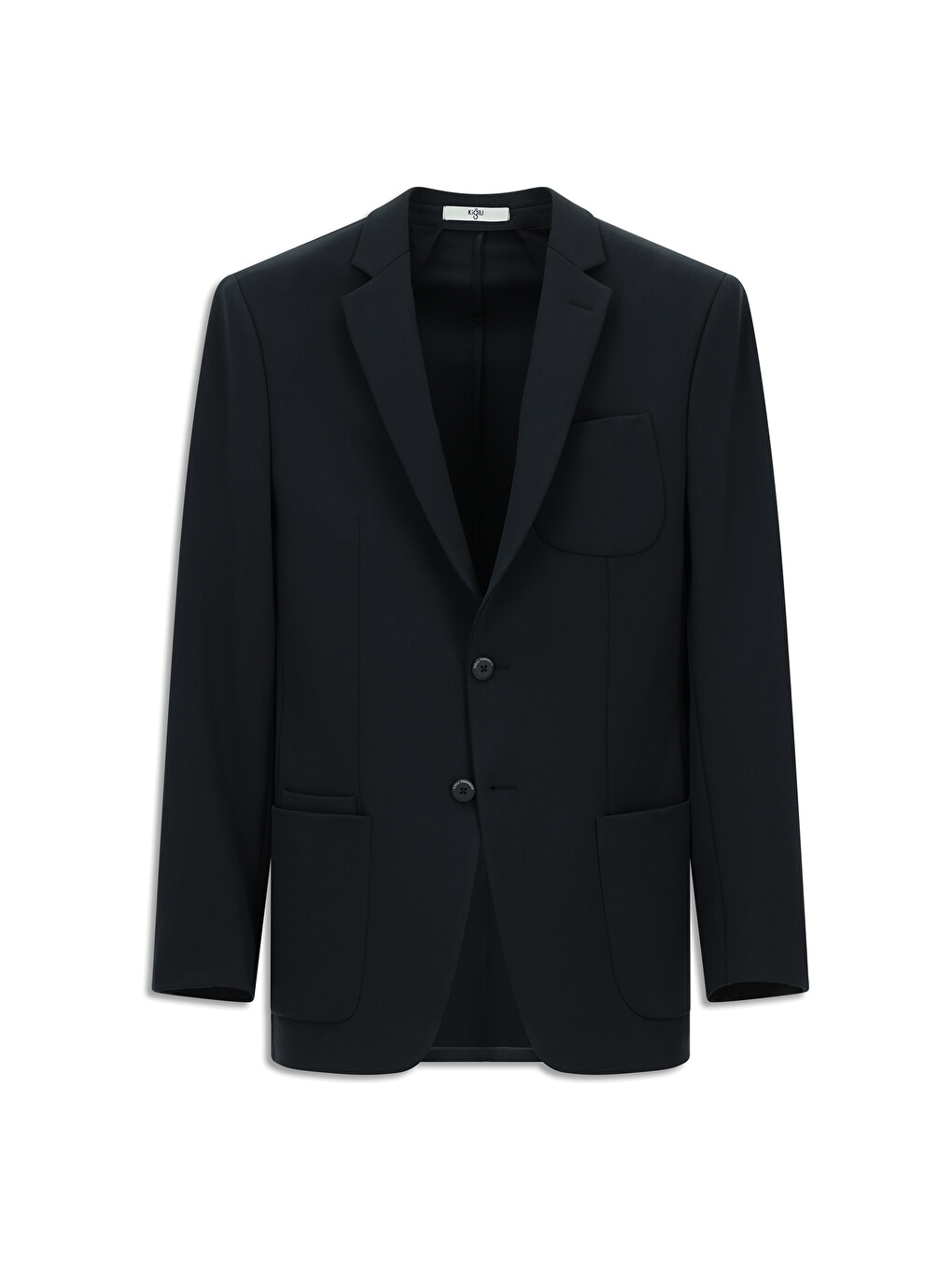 Lacivert Techno-Line  Ekstra Dar Kesim Elastanlı Blazer Ceket-6