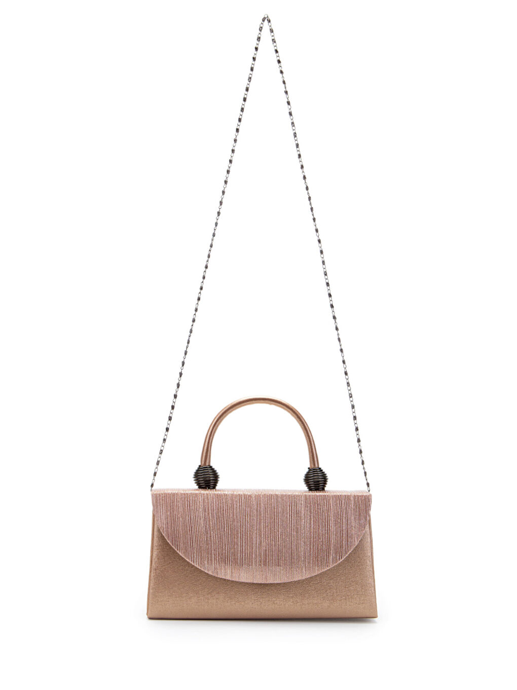 Pembe Sim Dokulu Mandy Abiye El Çantası Pudra-3