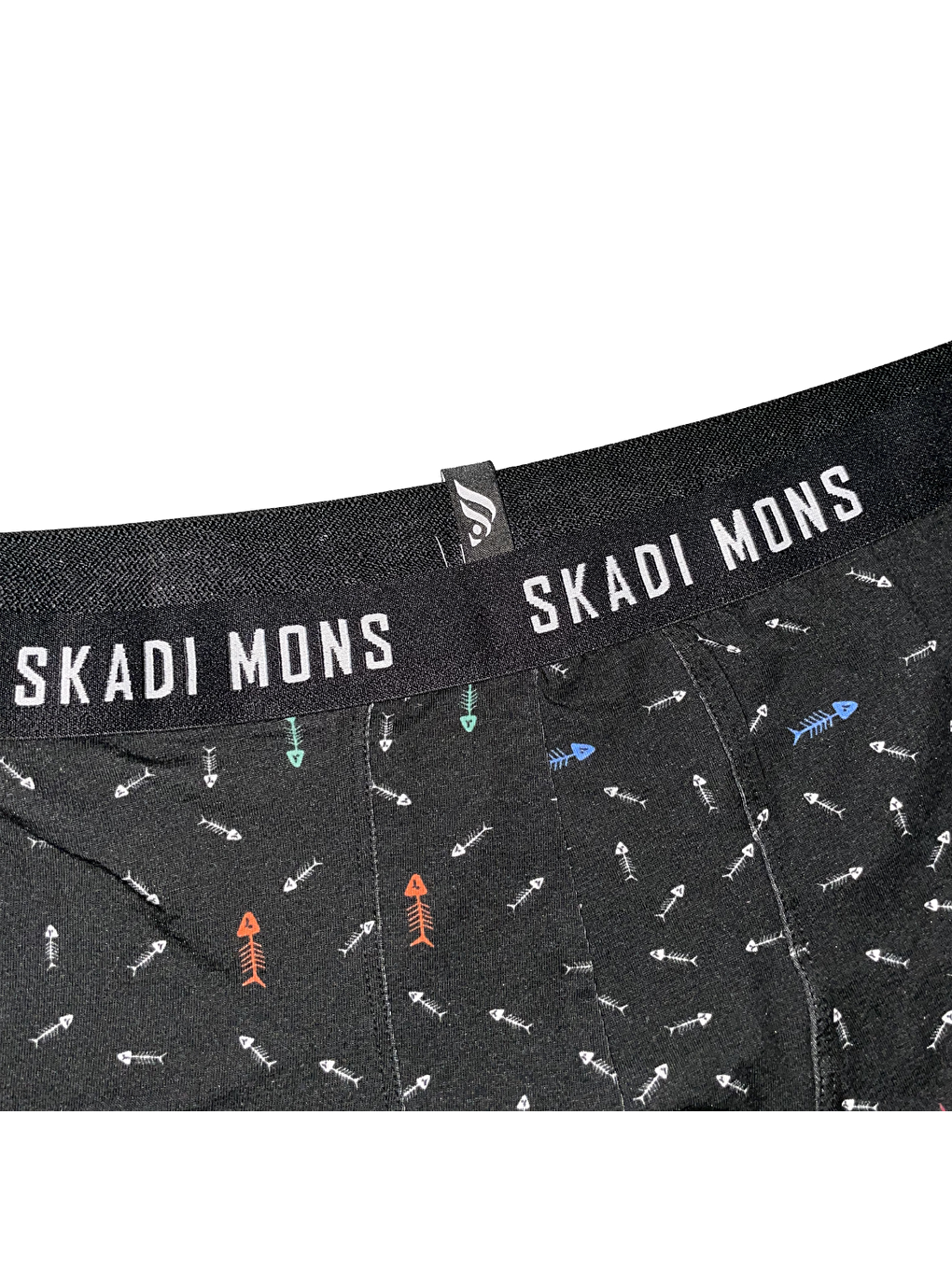 Skadi Mons Siyah-Beyaz Fishbone Erkek İç Çamaşır - 1