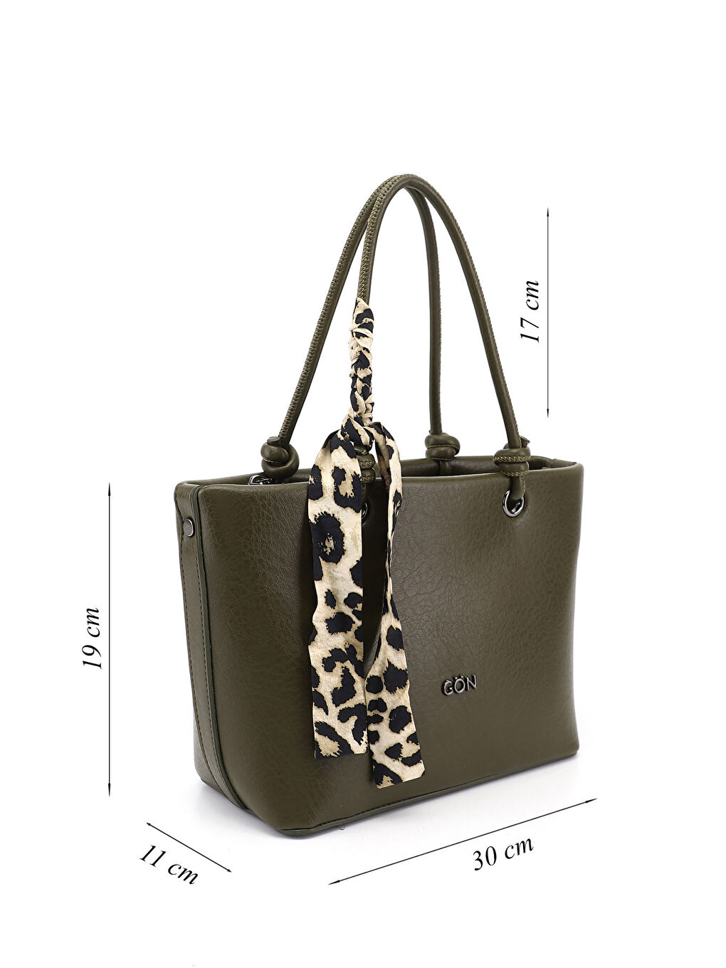 Haki Kadın HAKİ-YEŞİL Uzun Askılı El Ve Omuz Çantası-2