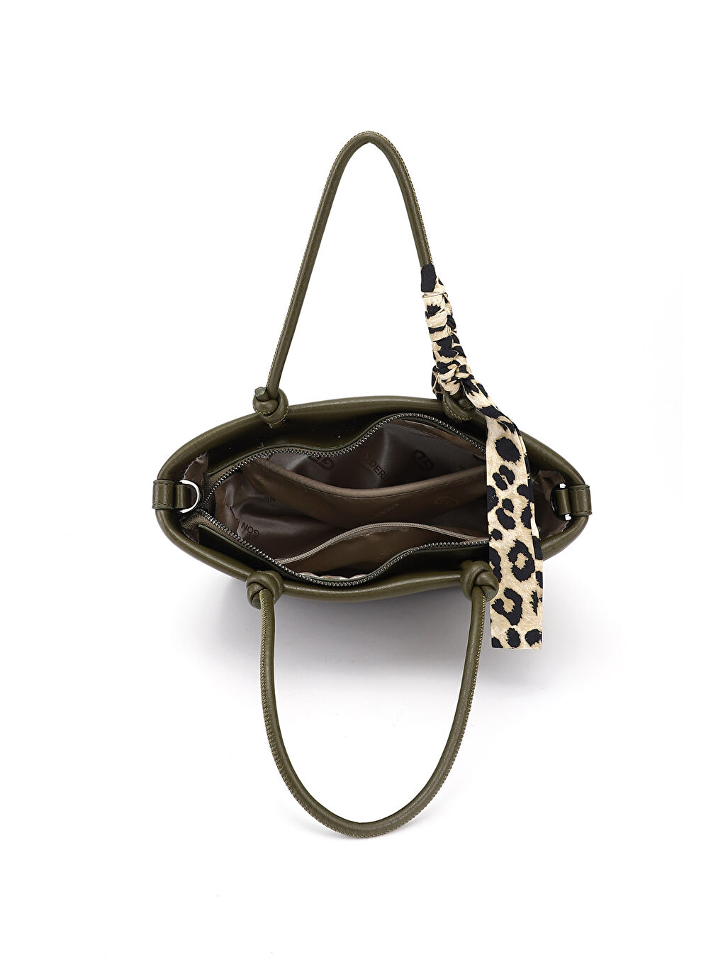 Haki Kadın HAKİ-YEŞİL Uzun Askılı El Ve Omuz Çantası-5