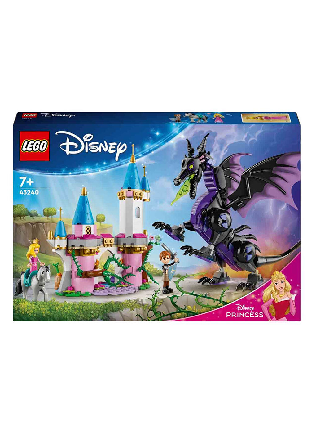 Lego Renksiz Disney Princess Malefiz in Ejderha Formu 43240 - 3