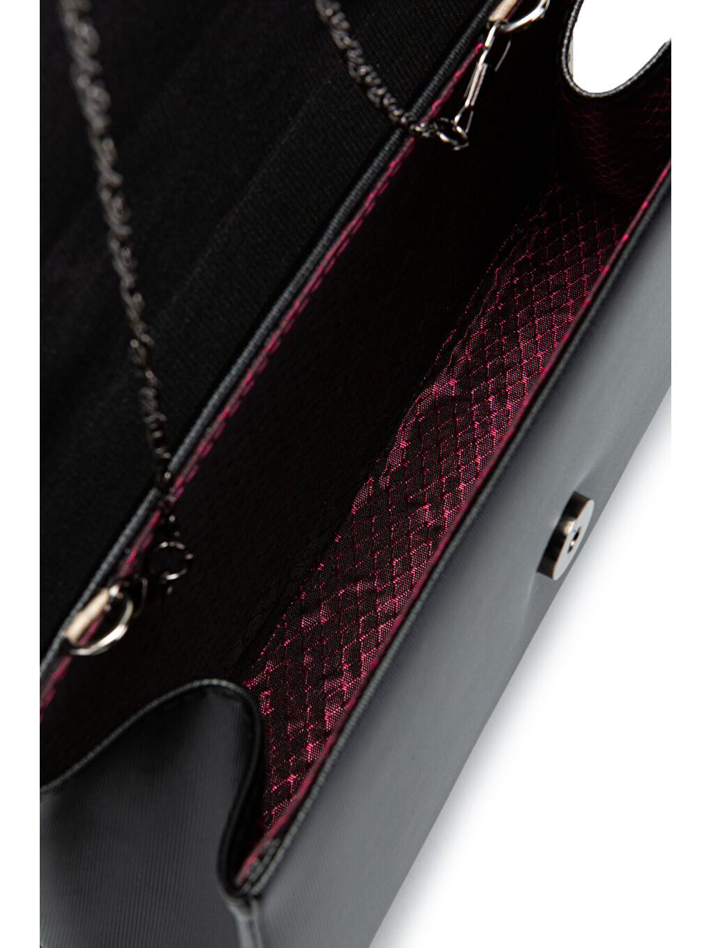 Sim Dokulu Mandy Abiye El Çantası Siyah-5