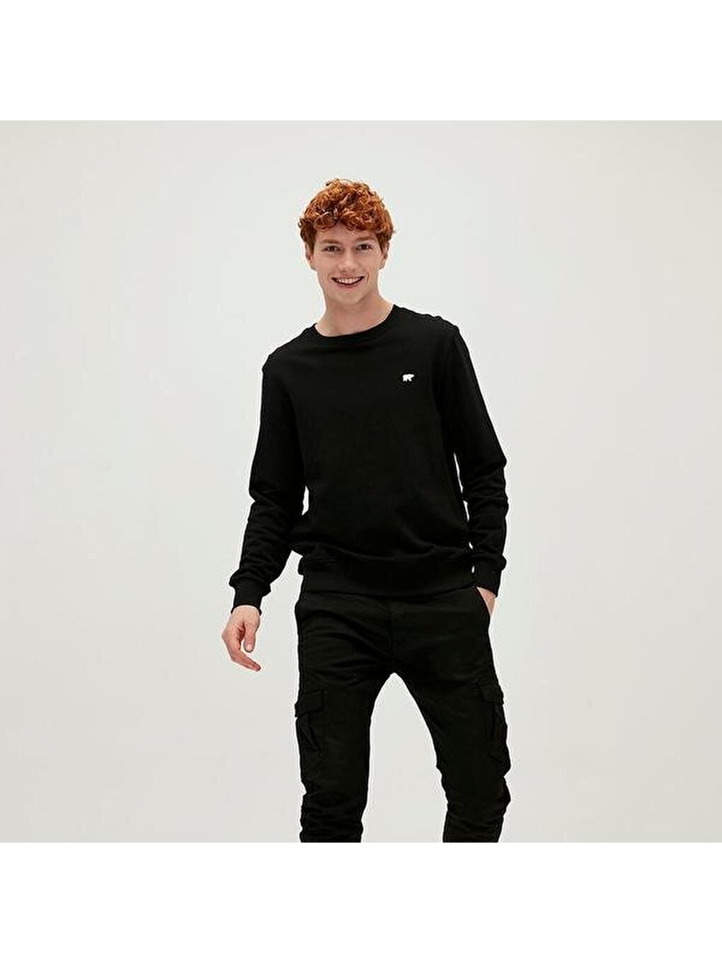 Presage Erkek Siyah Sweatshirt