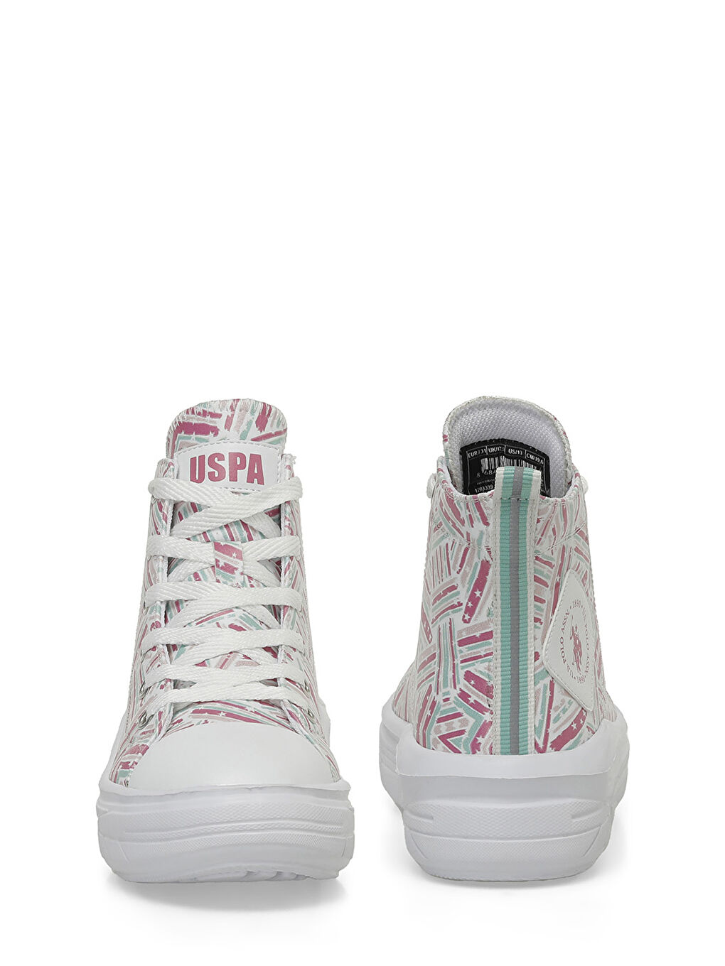 CLEMENTINE PPT JR 4PR Beyaz Kız Çocuk High Sneaker-4