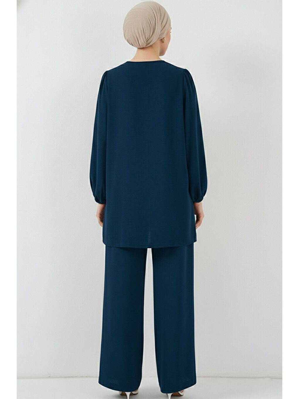 Ayrobin Tunik Pantolon Alt Üst Takım 6712 - Petrol-2