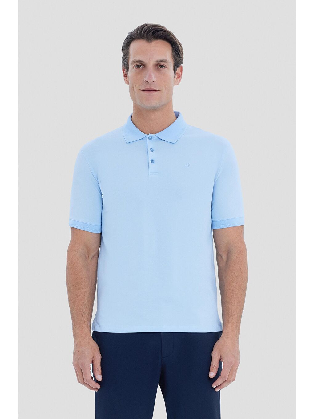Mavi Regular Fit Basic Polo Yaka Tişört