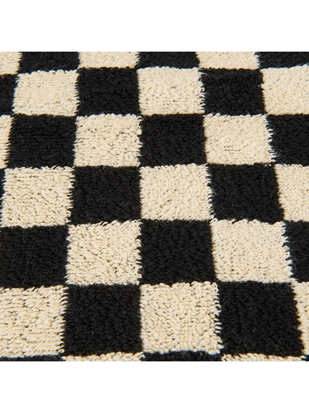 Lila Soft Elena Yüz Havlusu - Ekru / Siyah - 50x90 cm-3