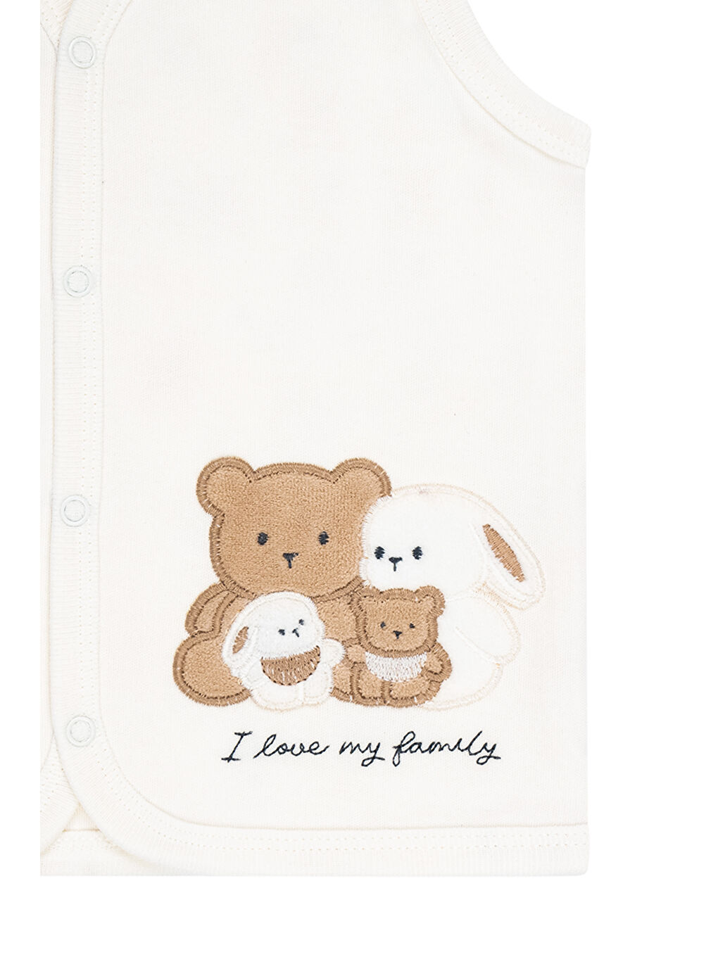 Ekru Unisex Bebek Yelek-3