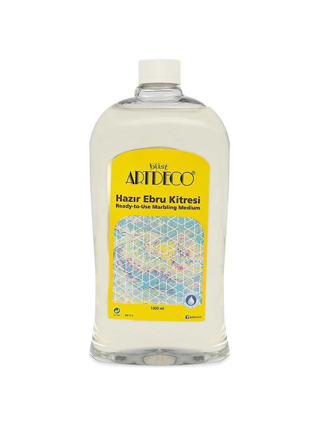 Hazır Ebru Kitresi 1 Lt