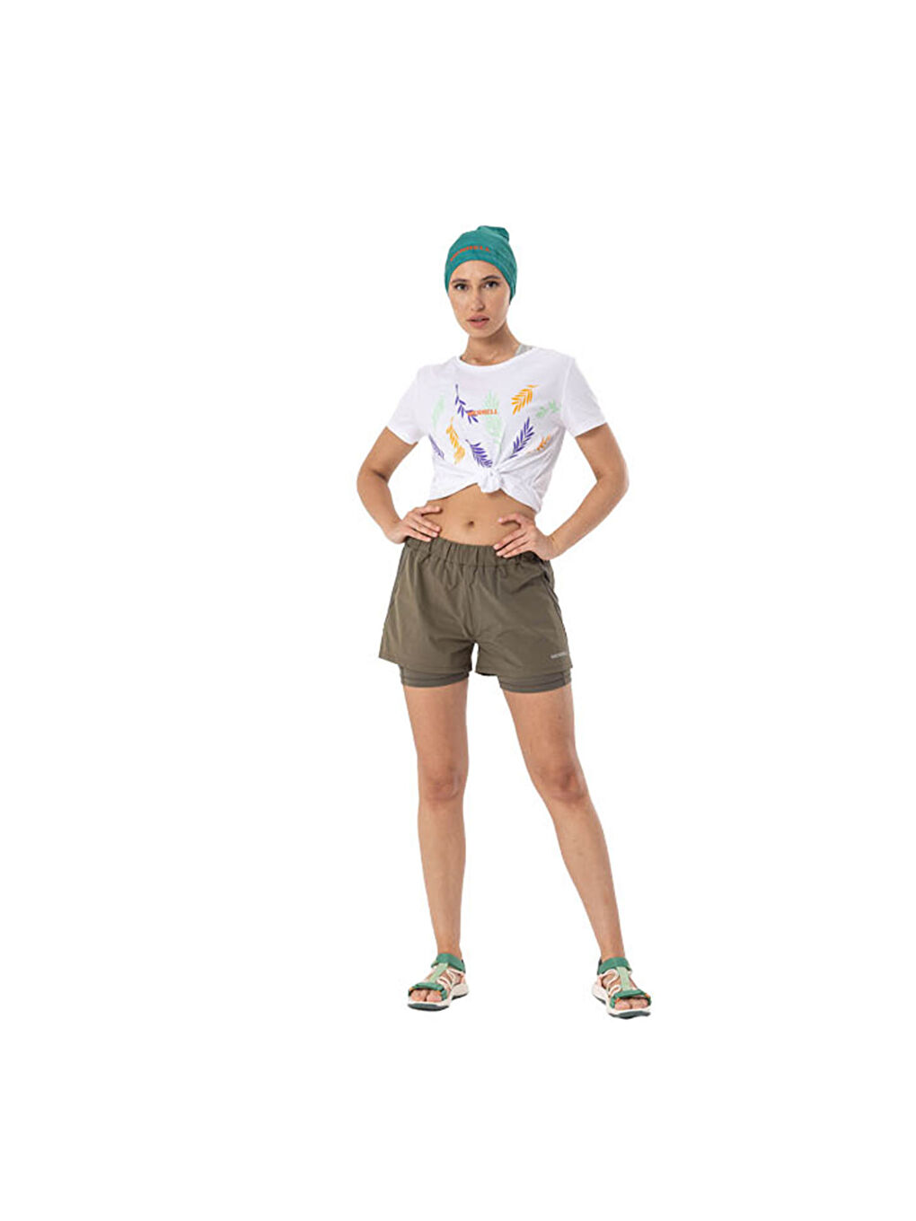 Tia Kadın Beyaz Tişört-2