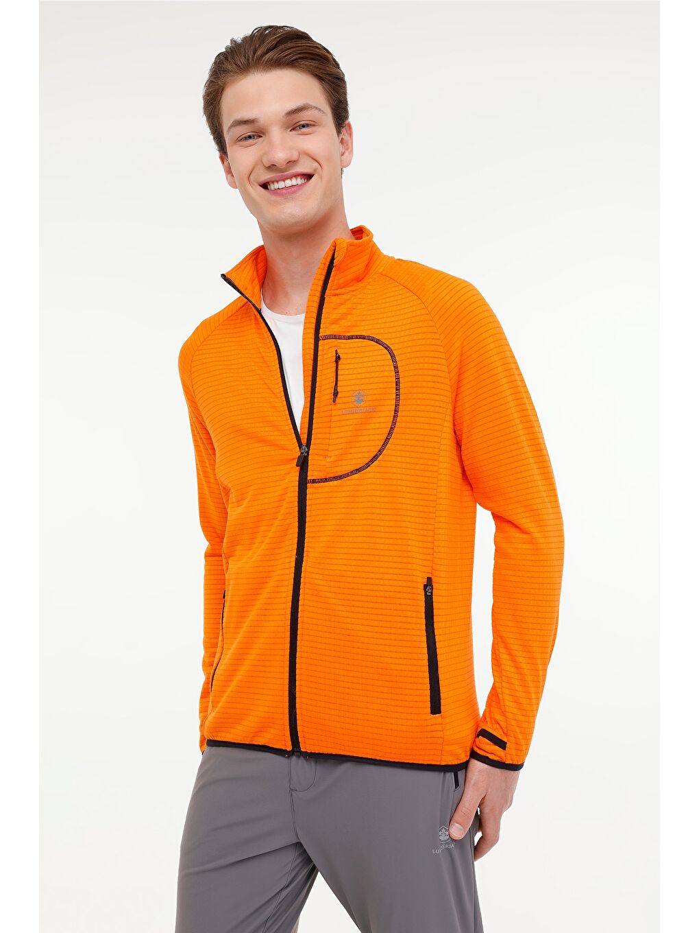 ML HAUF 18C-OD1002 4PR Turuncu Erkek Eşofman Üstü