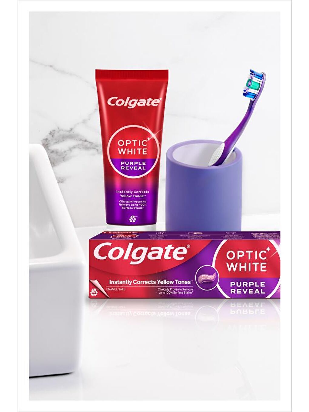 Colgate Optic White Purple Reveal Beyazlatıcı Diş Macunu 75 Ml - 7