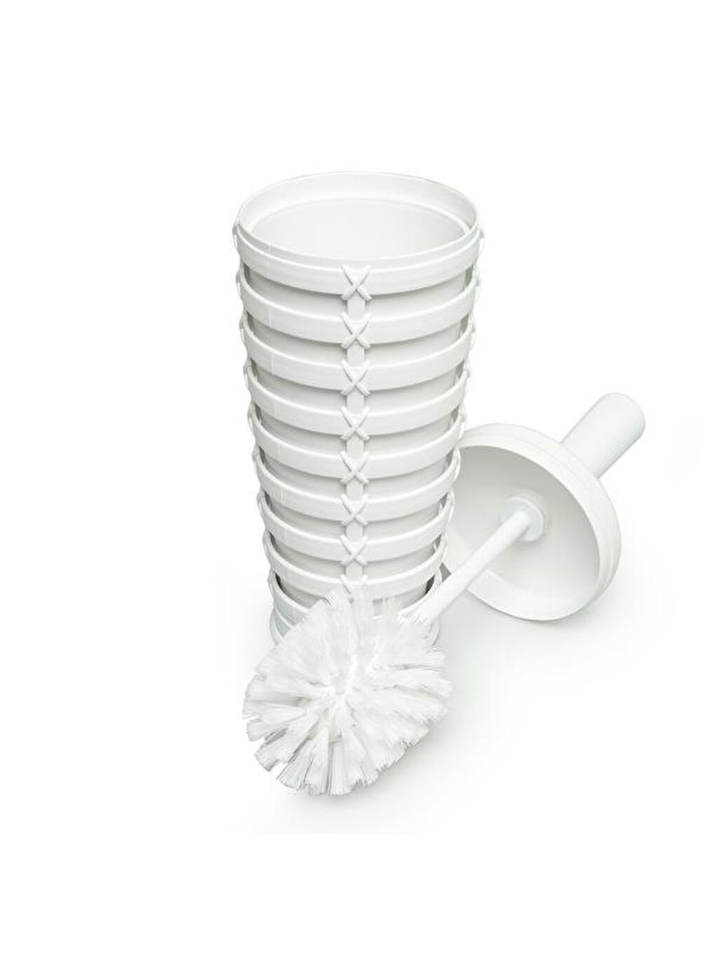 Beyaz Palm Tuvalet Fırçası-1