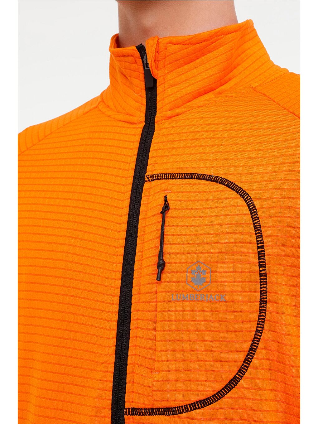 ML HAUF 18C-OD1002 4PR Turuncu Erkek Eşofman Üstü-3