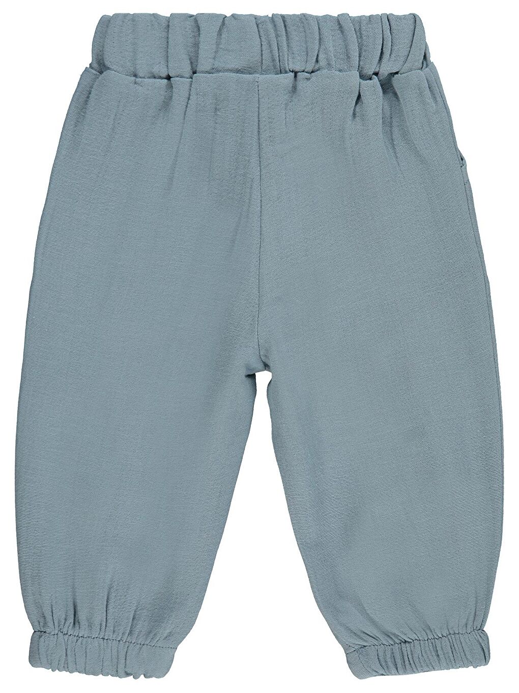Baby Müslin 6-18 Ay Pantolon - Mavi 9-12 Ay-1