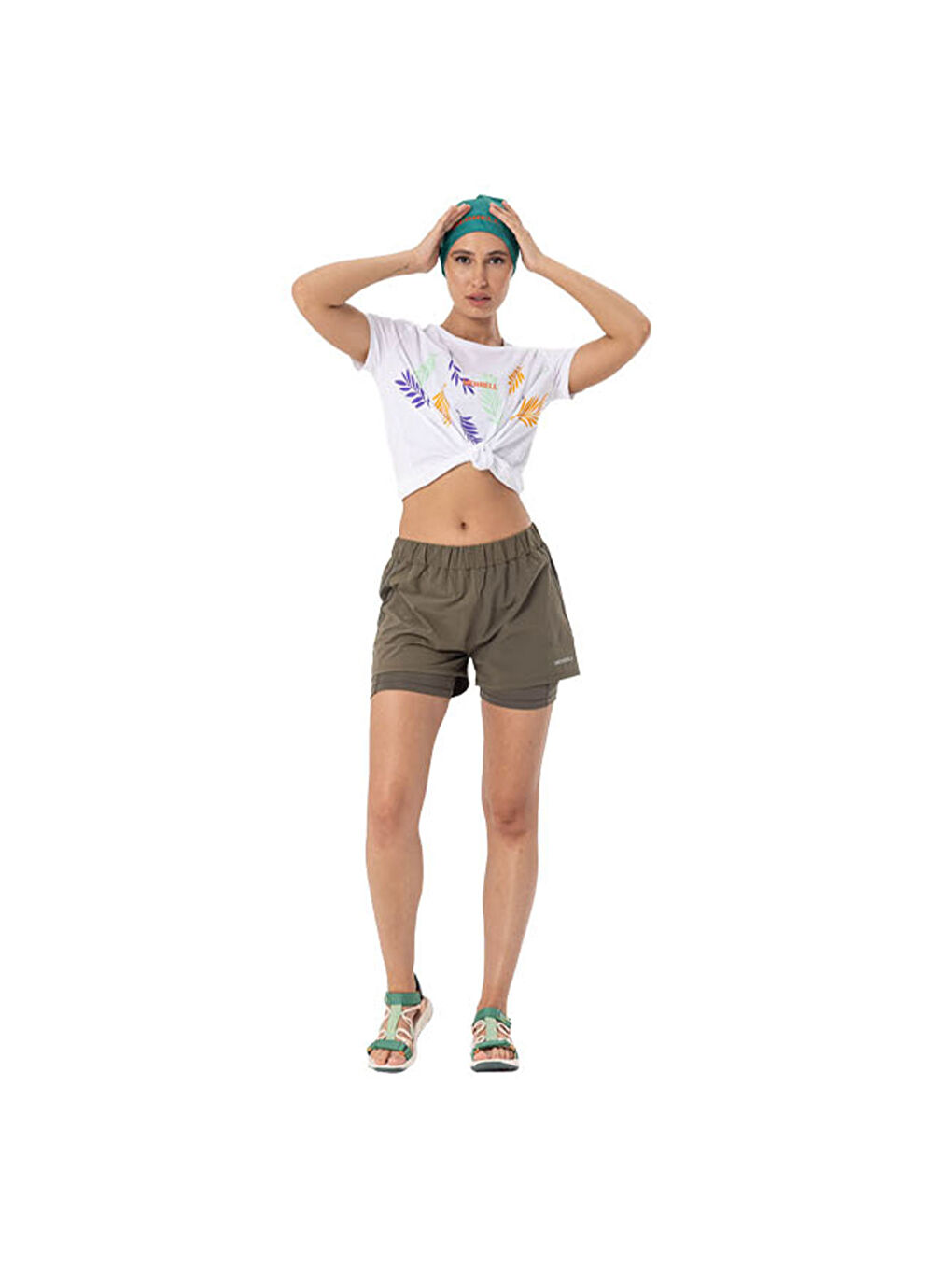 Tia Kadın Beyaz Tişört-4