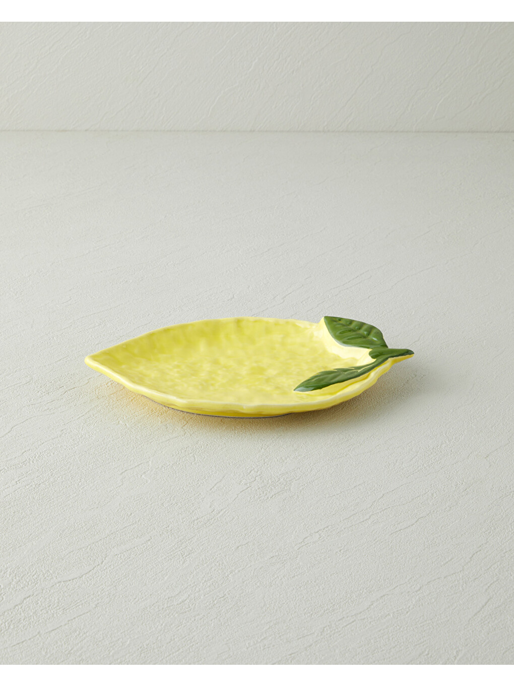 Lemonella Seramik Kayık Tabak 22x15x3 Cm Sarı