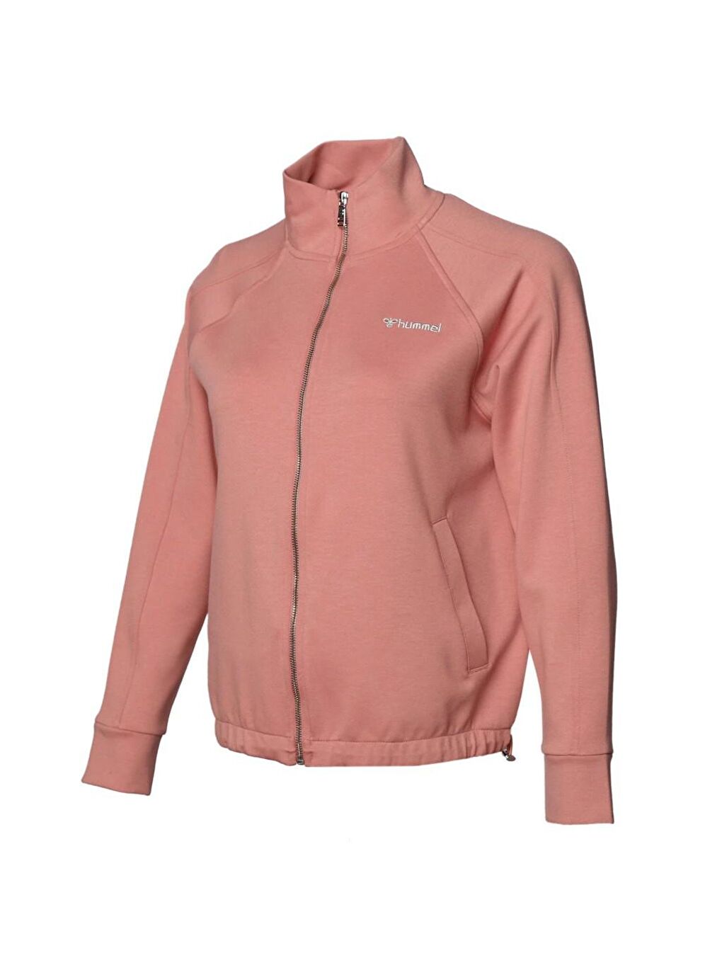 Hummel Pembe Alyssum Kadın Pembe Fermuarlı Sweatshirt