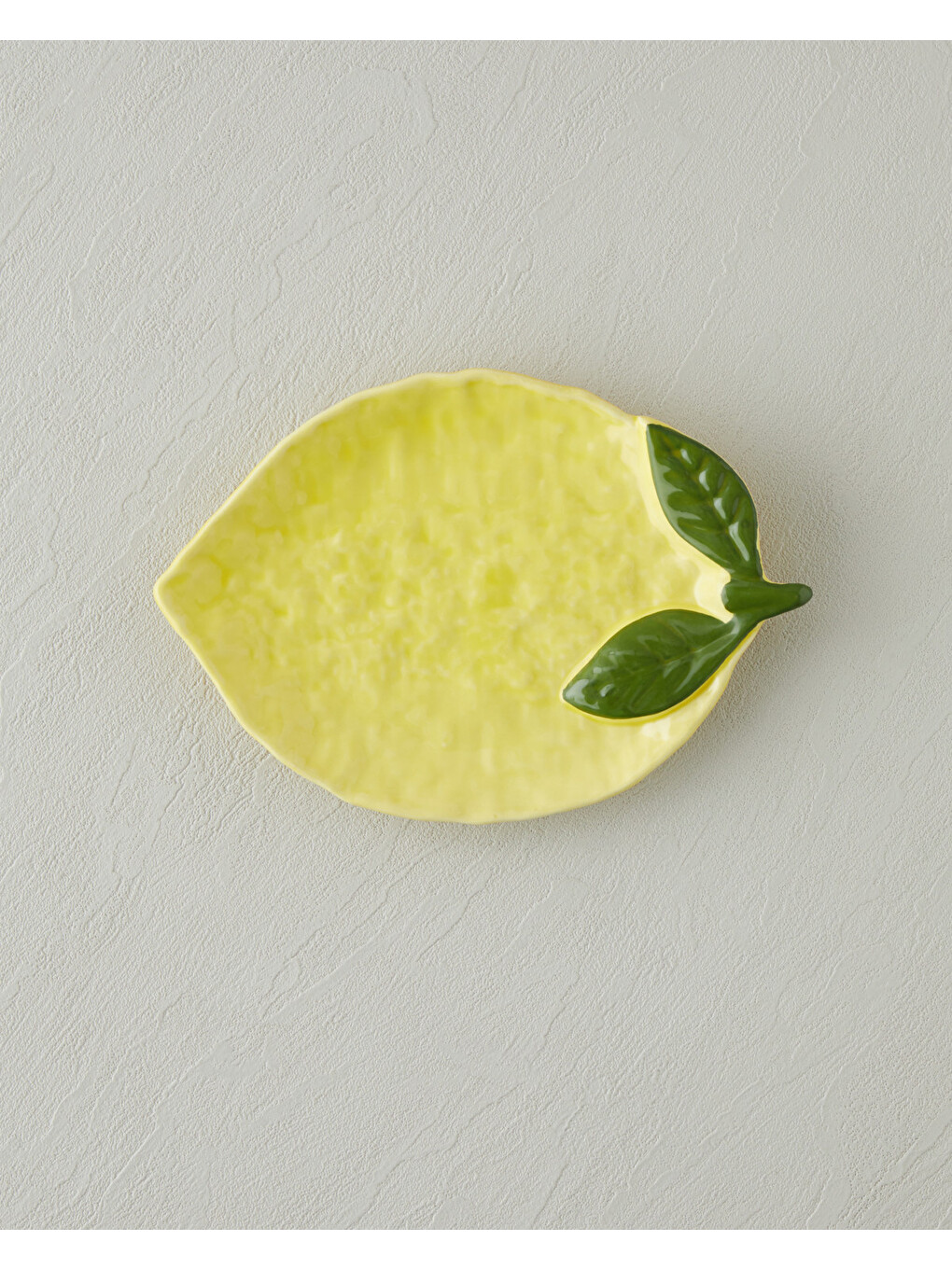 Lemonella Seramik Kayık Tabak 22x15x3 Cm Sarı-1