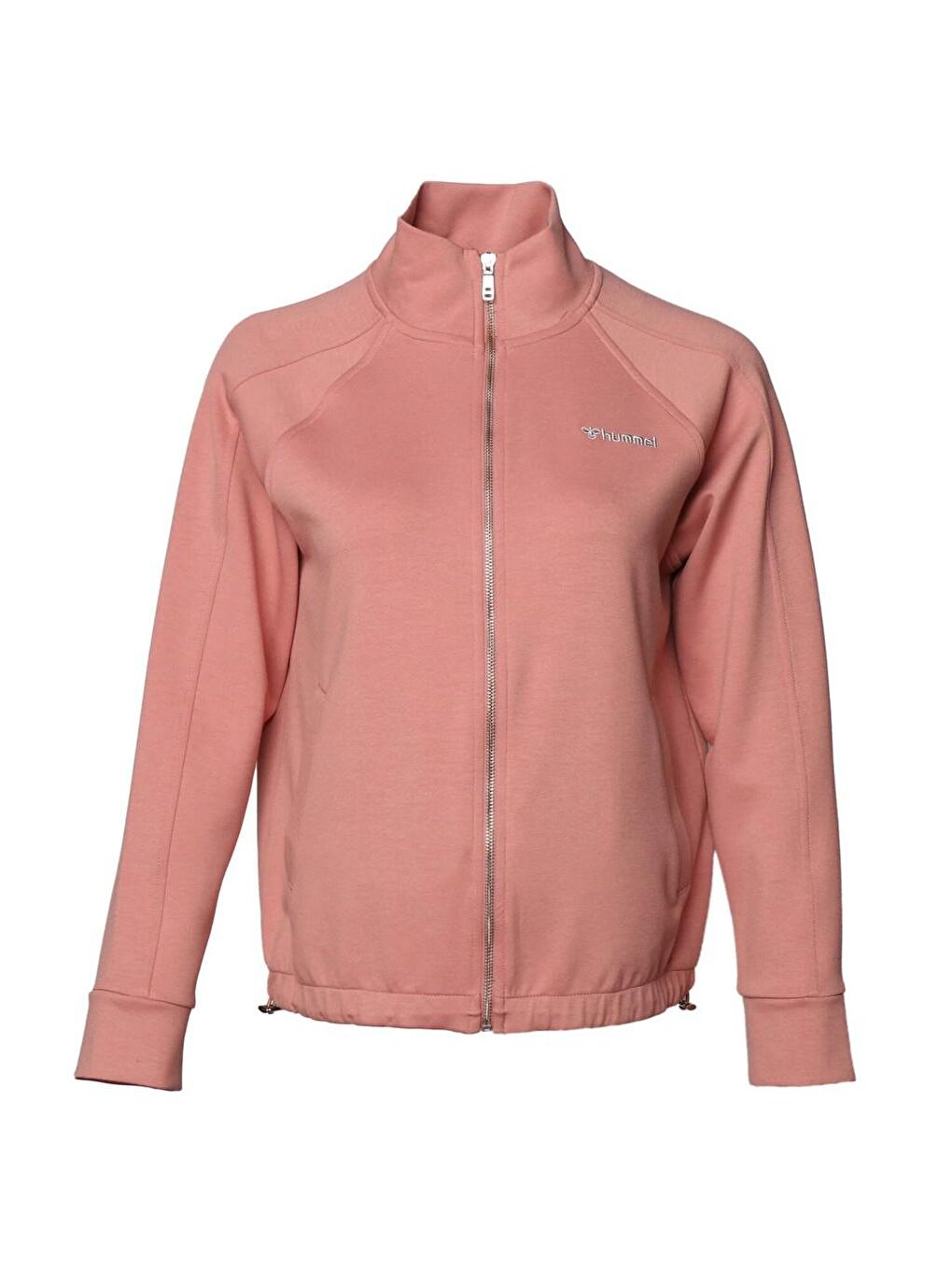 Hummel Pembe Alyssum Kadın Pembe Fermuarlı Sweatshirt - 1