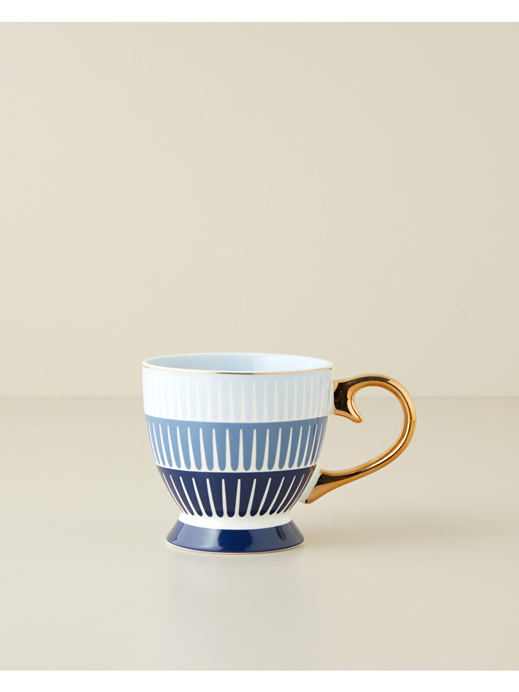 Marivella New Bone China Kupa 460 Ml Mavi-1