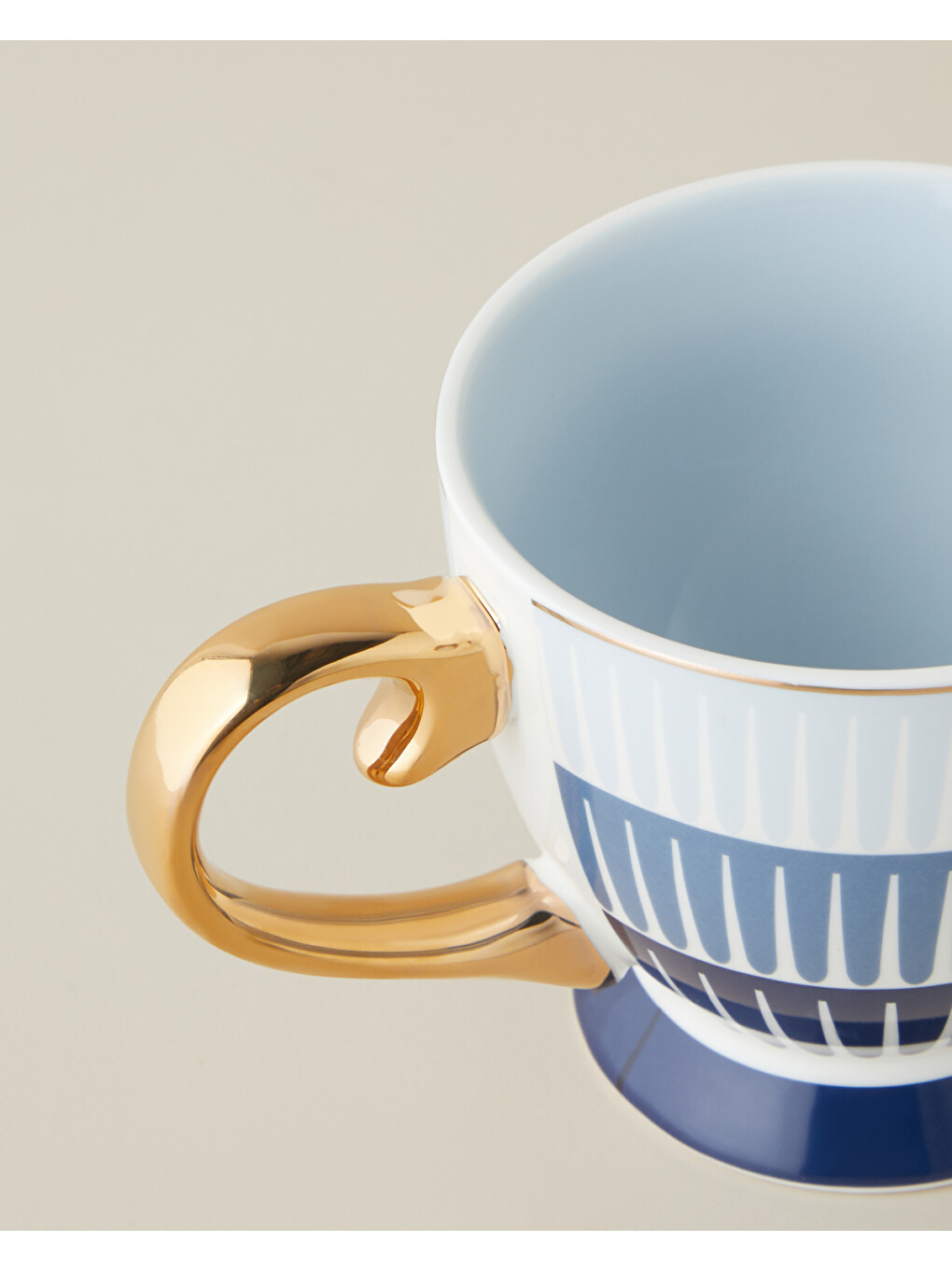 Marivella New Bone China Kupa 460 Ml Mavi-2