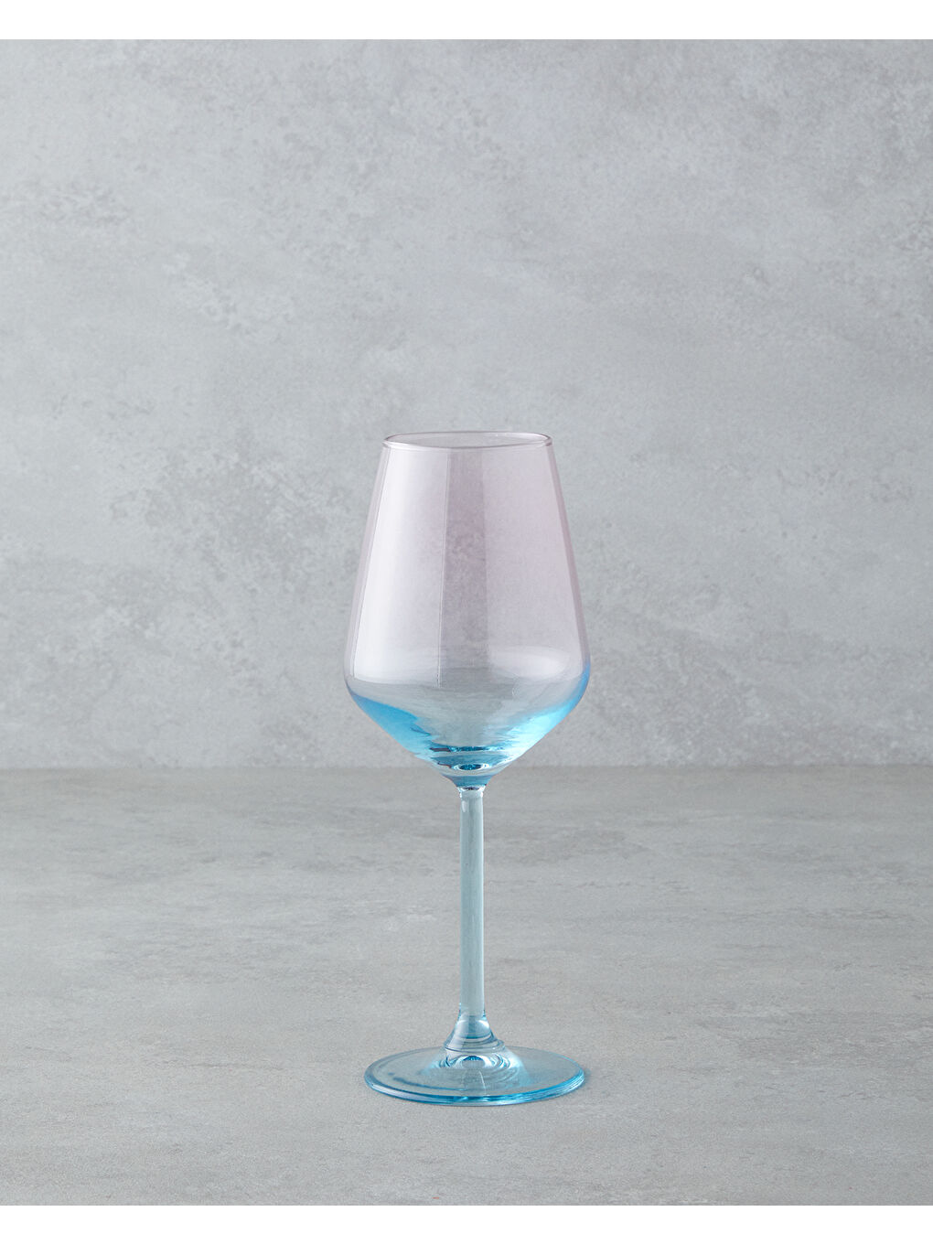 Paradise Cam 3'lü Kadeh 350 ml Mavi - Pembe-1