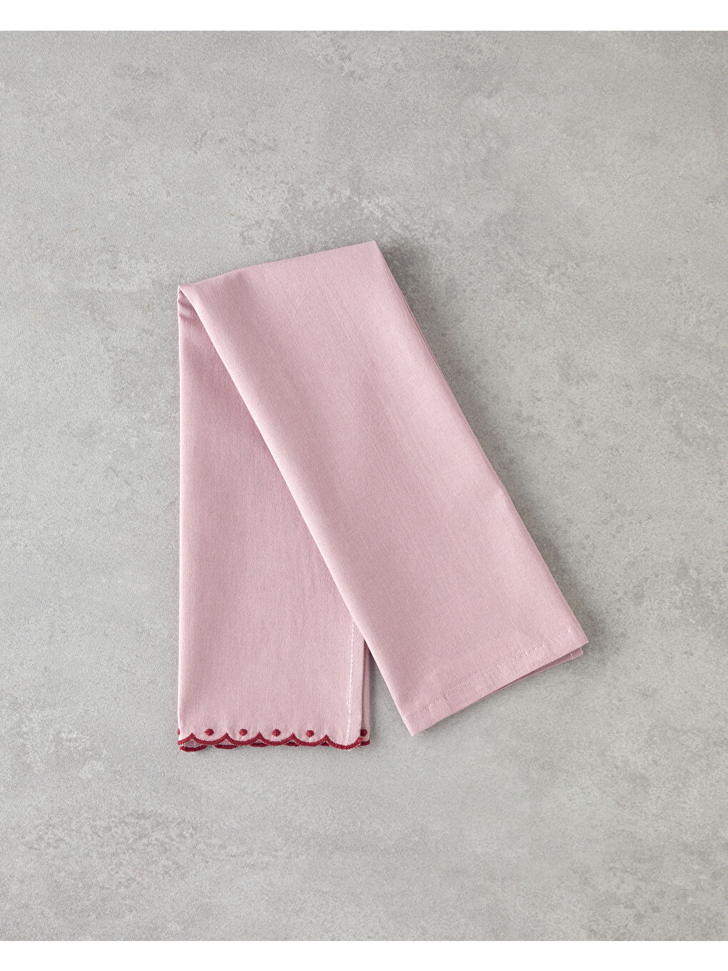 Pembe Retro Waves Pamuk Kurulama Bezi Pudra