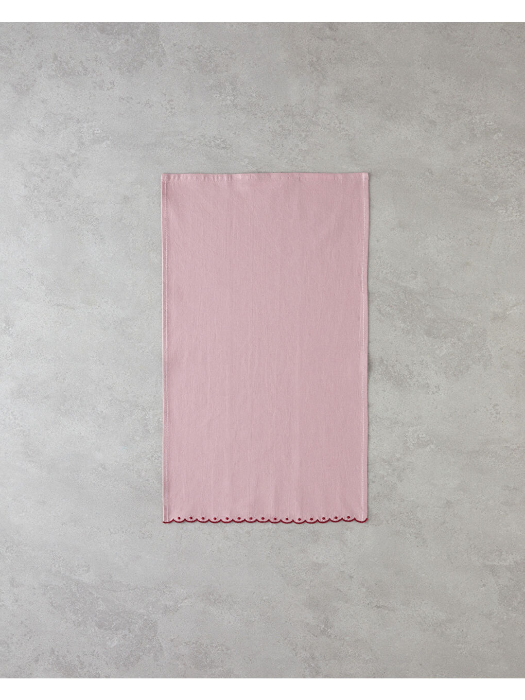 Pembe Retro Waves Pamuk Kurulama Bezi Pudra-1