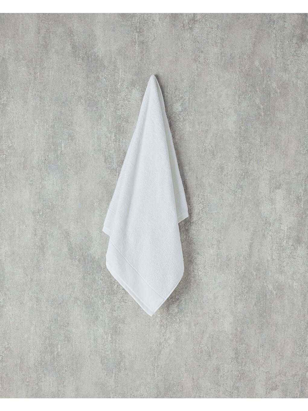 Melinda Bambu Yüz Havlusu Beyaz