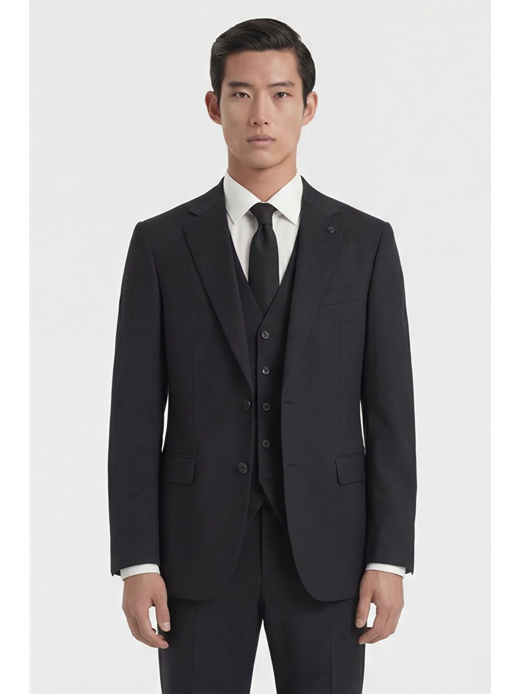 Siyah Klasik Takım Elbise